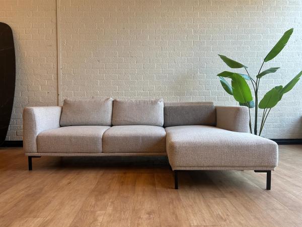 Lichtgrijze Hoekbank in Uitstekende Staat