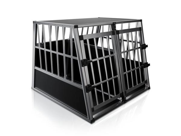 Hondentransportbox aluminium XL 96 x 90 x 71 cm