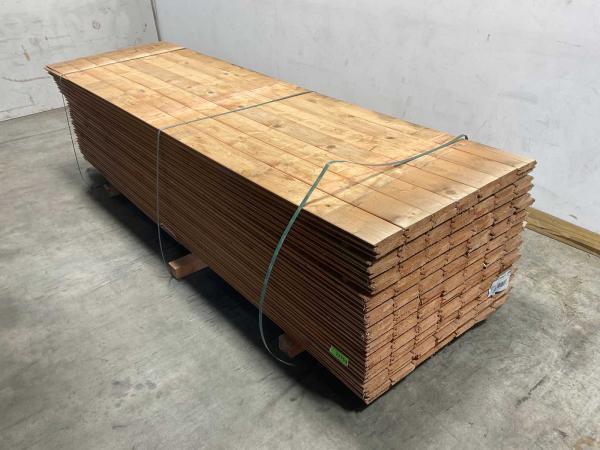 50x Redvision blokhutprofiel 300x14,5x2,8cm