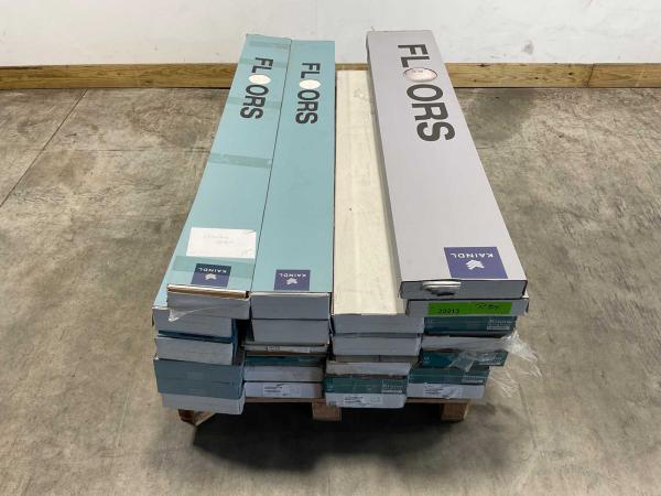 Laminaat – diverse soorten, ca. 49m²