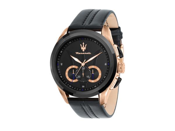 Maserati Traguardo Zwart/Rose 45mm