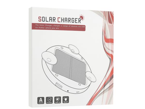 Solar Oplader Raam - 1800 MaH - USB Oplader