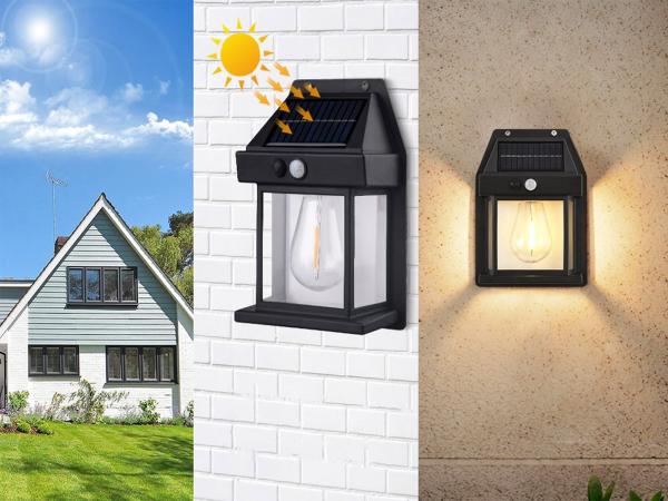 Solar lantaarn met sensor