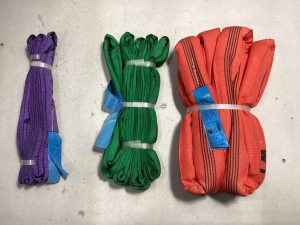 3x Strop- Hijsbanden