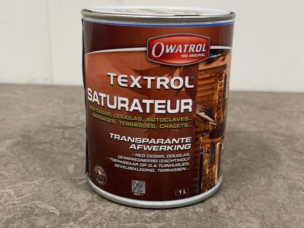 5x Owatrol textrol saturateur groen 1000ml