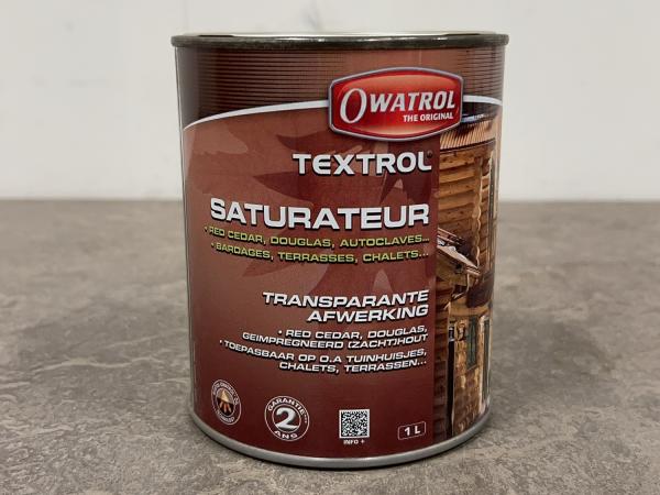 4x Owatrol textrol saturateur rustic oak 1000ml
