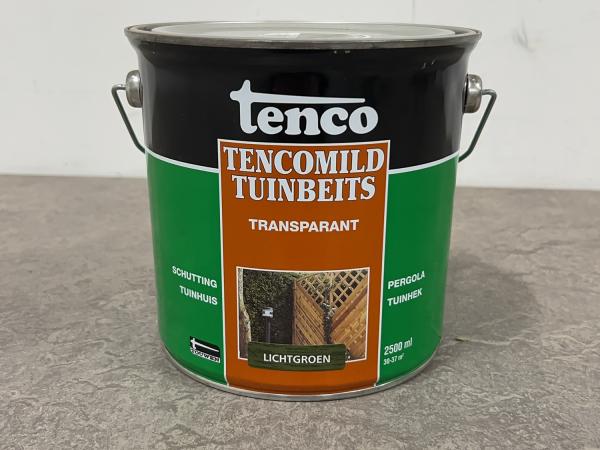 2x Tenco tencomild tuinbeits lichtgroen 2500ml