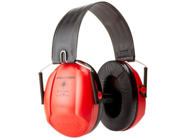 4x 3M Peltor Bull's Eye Gehoorkap H515FB-516-RD