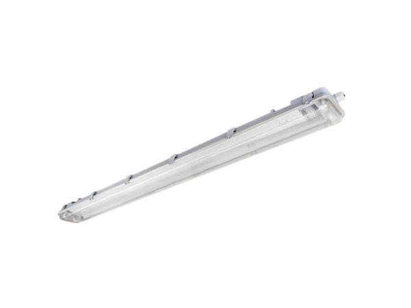 8x 120cm Pro dubbele LED TL T8 armaturen IP65 met reflectoren