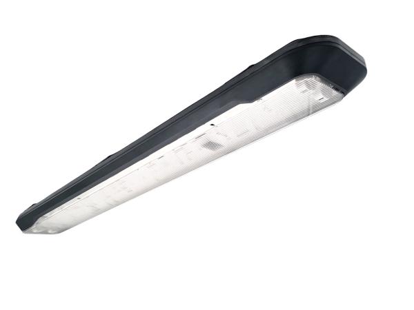 8x 120cm Pro dubbele LED TL armaturenIP65 donkergrijs reflector