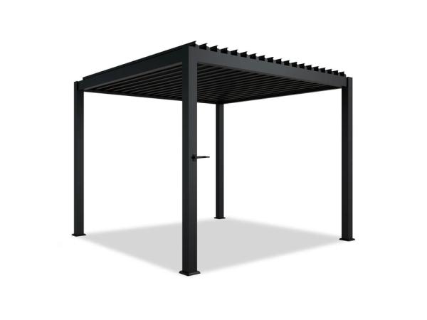 Pergola / Lamellendak - 3x3 m - Antraciet