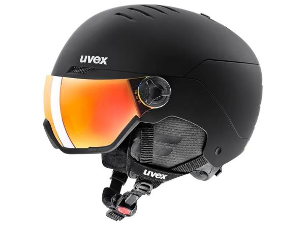 uvex wanted ski snowboardhelm met vizier maat 54-58cm