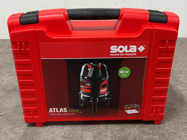 Sola lijnlaser Atlas Real Green