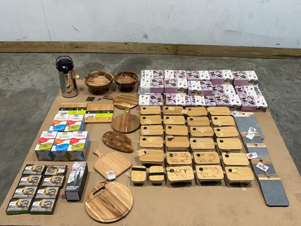 Partij keukenbenodigdheden