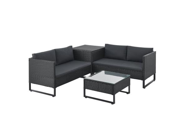  Loungeset / Tuinset Santorini - Polyrotan - Modulair