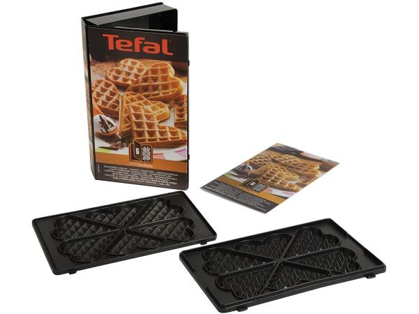 Tefal Snack Collection XA800612 - Hartvormige Wafelplaten