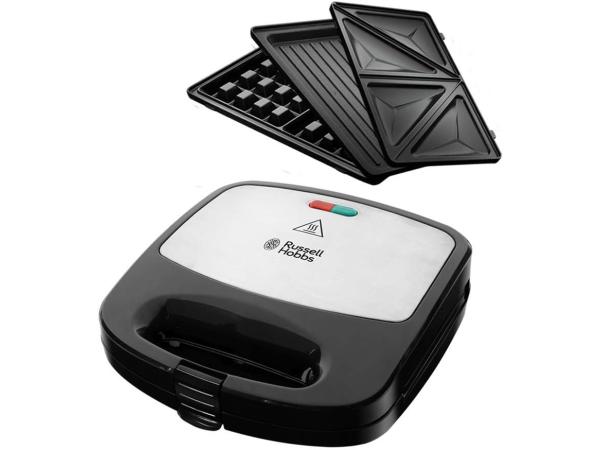 Russell Hobbs Fiesta 3in1 tosti-ijzer wafelijzer grill 750W
