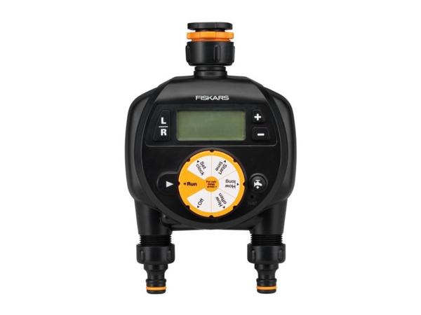 Fiskars watertimer dubbele uitlaat