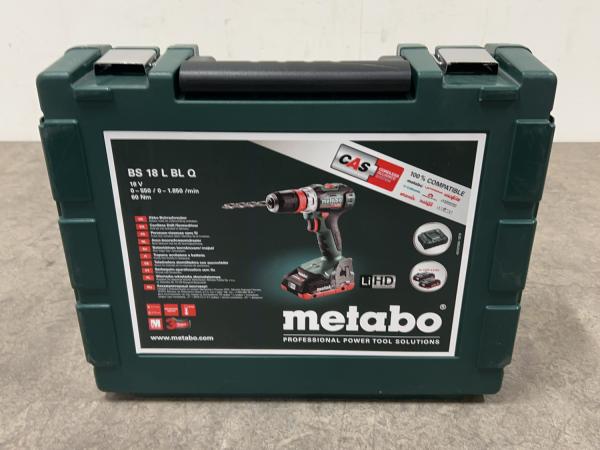 Metabo cordless drill/driver BS18LBLQ