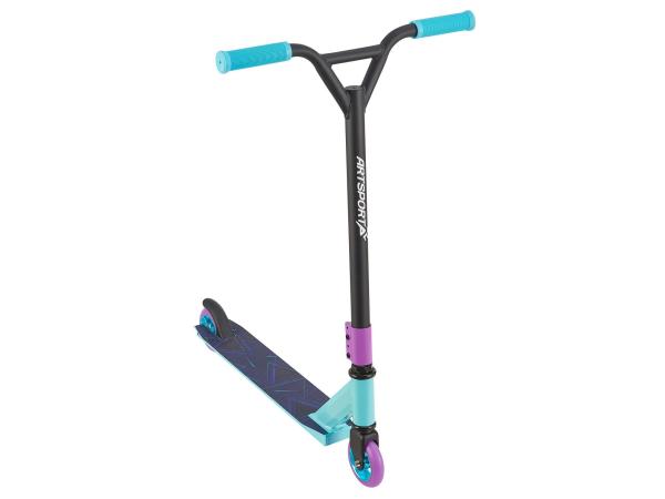 Stuntstep Retro Paars in Blauw Paars