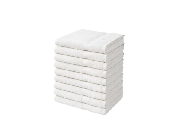 Handdoeken 50×100 cm – Set van 10 – 400 g/m² – Hotel Wit