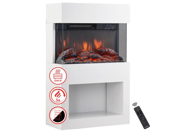 Elektrische haard HENRI - Wit