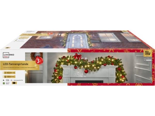 LED Guirlande - LEDslinger - 80 warme LED lampjes