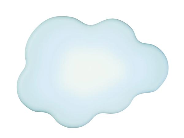 Livarno home LED-wandlamp Wolk met timer functie