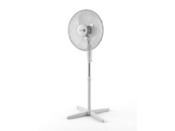 Switch on Staande Ventilator 3-standen 95-125 cm Wit 