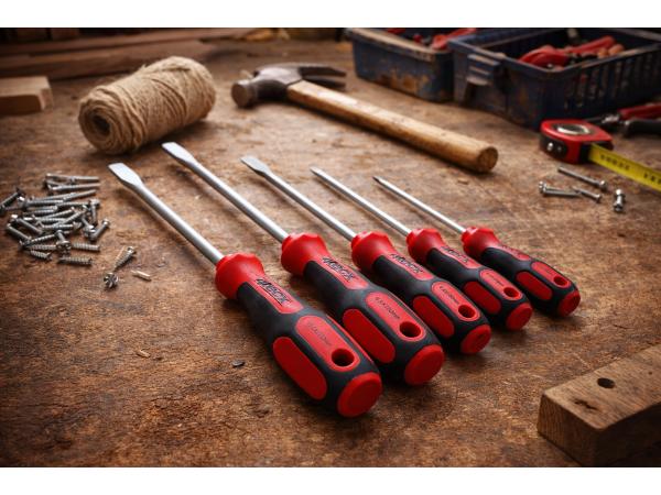 set of 5 flathead screwdrivers