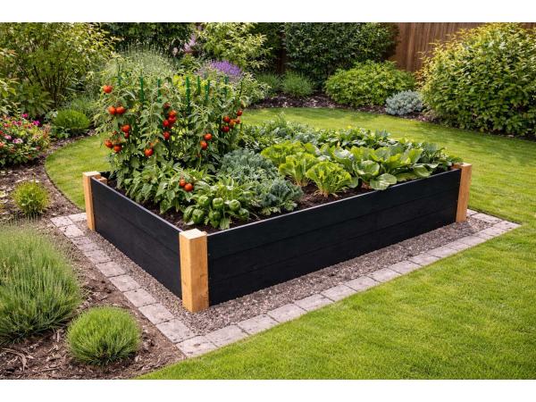 Vuren/Douglas bloembak - 219x96x54 cm