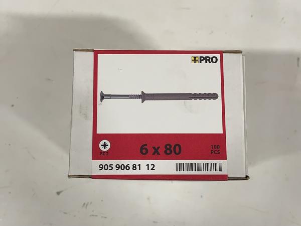 10x SWG spaanplaatschroeven 6x80mm