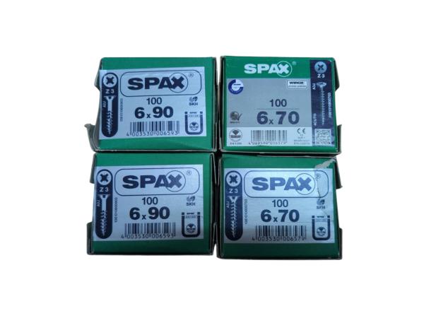 SPAX Schroeven Bundel - 4 dozen