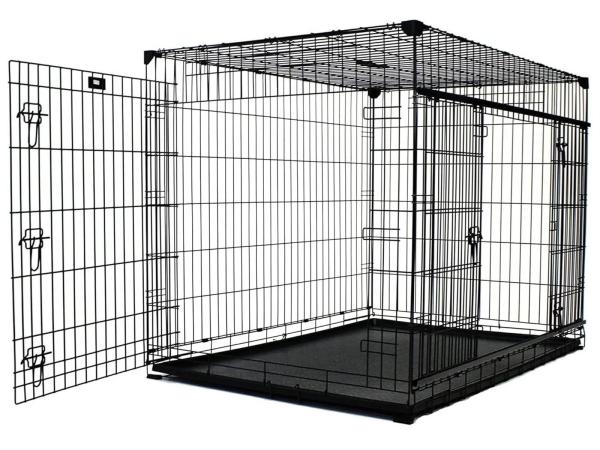 Lucky Dog hondenbench met 2 deuren 91x61x68cm