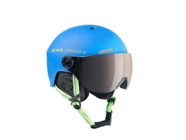 BLACK CREVICE Gstaad Skihelm met vizier maat  s-m 54-57CM