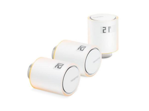 Netatmo Pack 3 Connected en slimme thermostaatkoppen