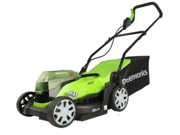 Greenworks 2×24 volt accu Grasmaaier 36 cm Body