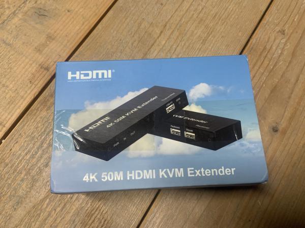4K 50m HDMI KVM Extender