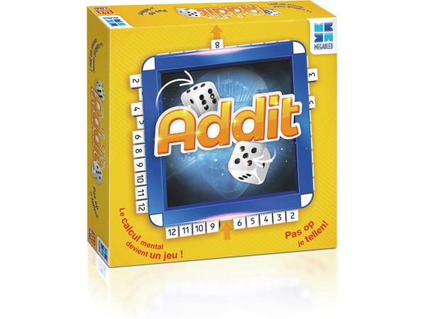 Addit - Dobbelspel - Reken en strategie spel