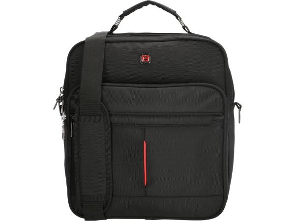 Enrico Benetti Grote Schoudertas Heren - Cornell - Zwart