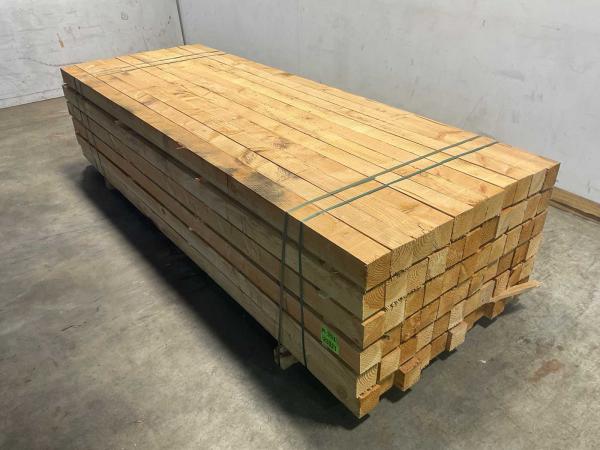 20x Douglas paal gezaagd 300x10x10cm