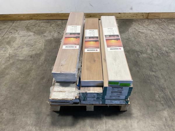 Laminaat – diverse soorten, ca. 33m²