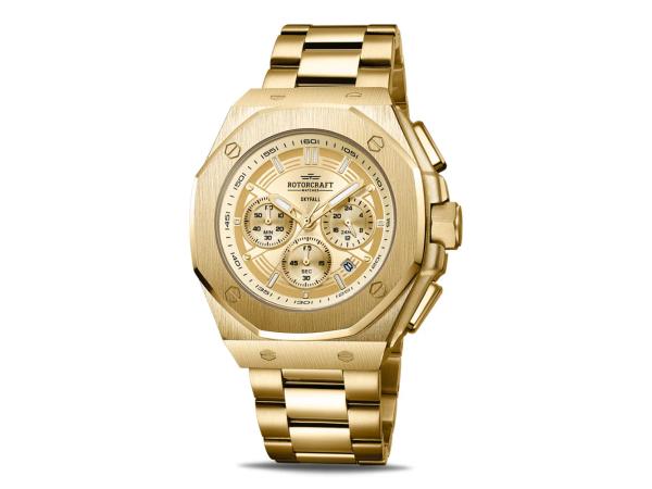 Rotorcraft horloge Skyfall RC6507 heren goud