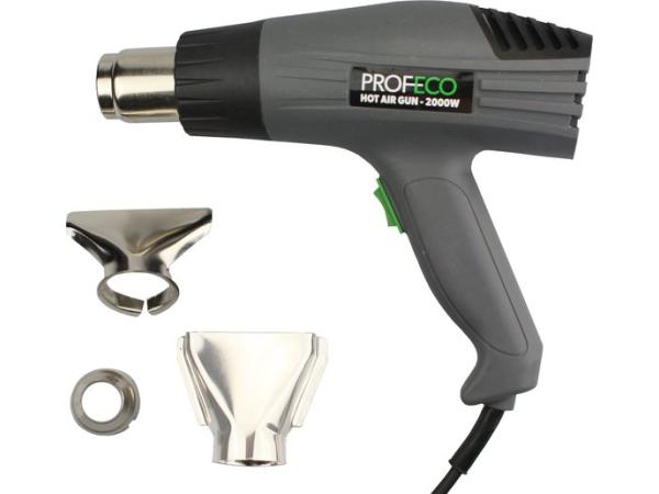 Heteluchtpistool - Verfafbrander 2000W Regelbaar