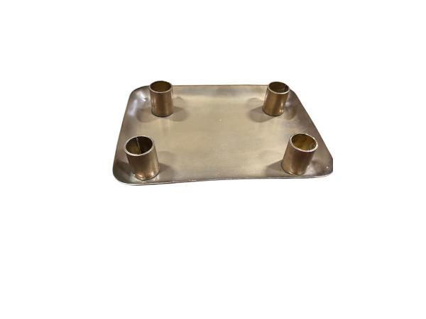 Kandelaar Tina 4x Magneet Metaal Goud