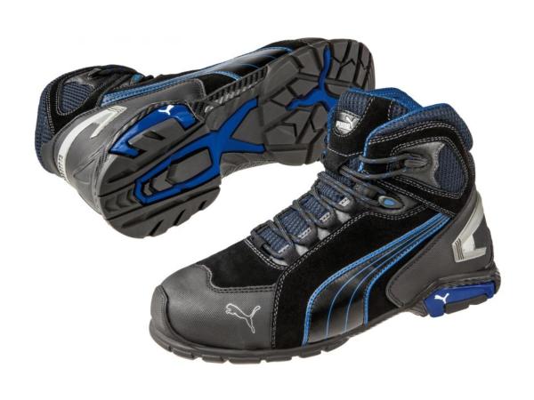 Puma veiligheidsschoen maat 39 S3 Rio blauw/zwart