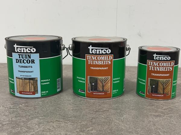 Tenco tuinbeits natuurbruin set 3-delig