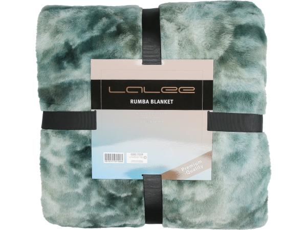 Lalee Rumba Deken (set van 2)  - Groen - 150 x 200 cm