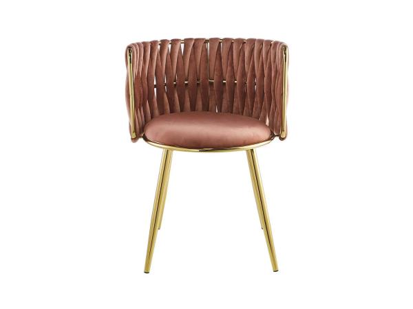 Kayoom Eetkamerstoel Milla (Set van 4) - Oud Roze