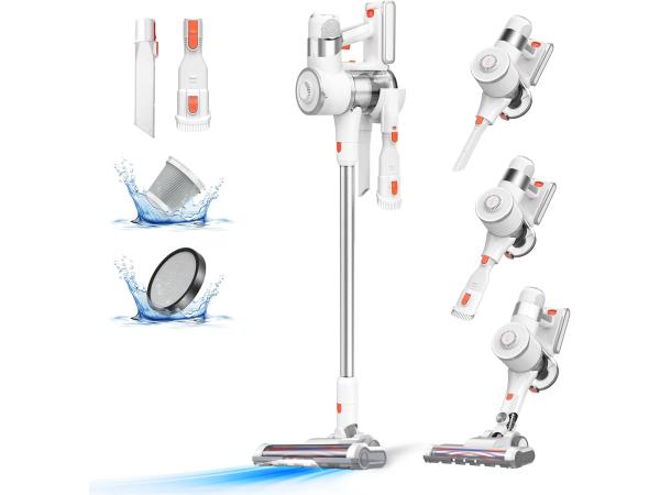 Ultenic U10 Pro draadloze steelstofzuiger 30KPa - 6-in-1